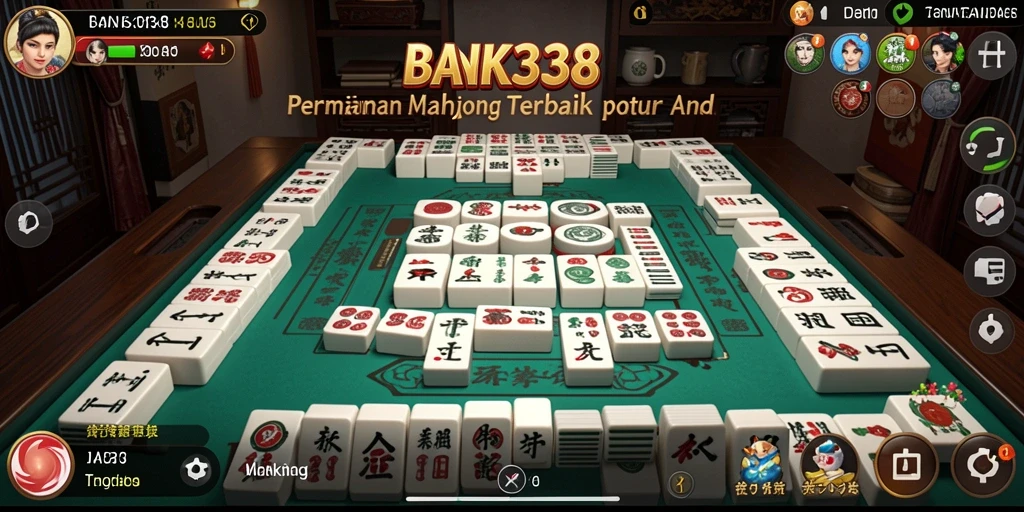 Gameplay Mahjong yang mendebarkan dalam BANK338.