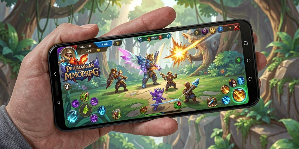 Tangkapan layar FW66 menampilkan gameplay seru dalam dunia MMORPG.
