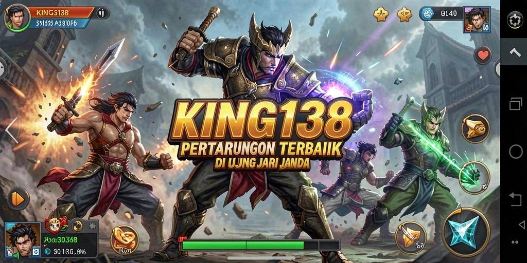 Tangkapan layar KING138 menampilkan aksi pertarungan yang mendebarkan.