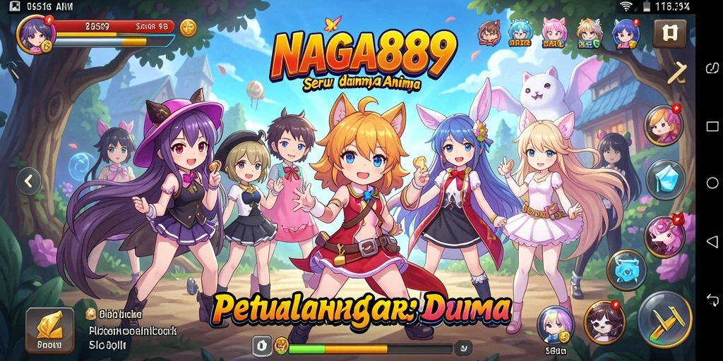 Gameplay NAGA889 yang penuh aksi dan karakter Anime unik.
