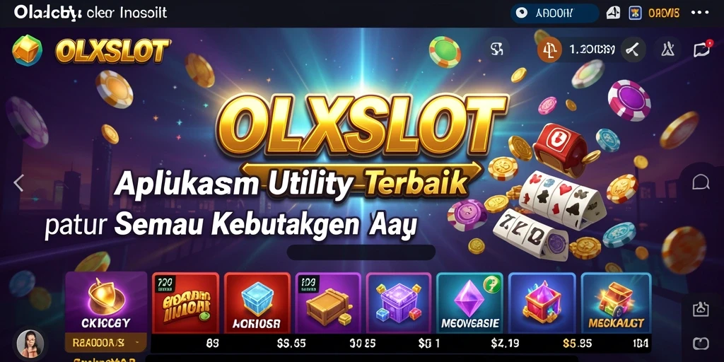 Screenshot OLXSLOT menampilkan antarmuka aplikasi yang ramah pengguna untuk berbagai tugas.