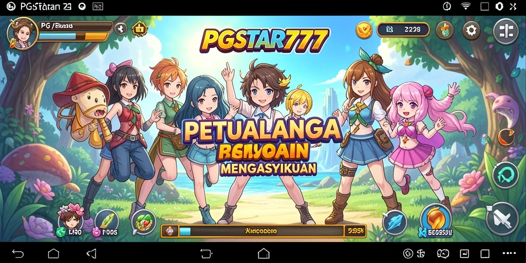 Tampilan gameplay PGSTAR777 yang penuh aksi dan warna.